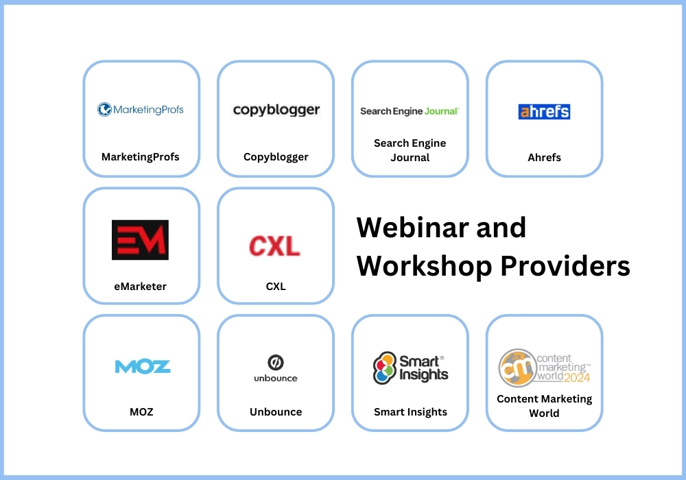 Digital Marketing Webinars and Workshops