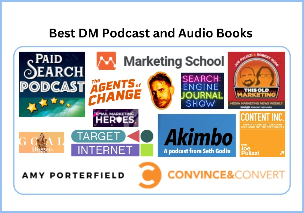 Digital Marketing Podcast and Audio Books