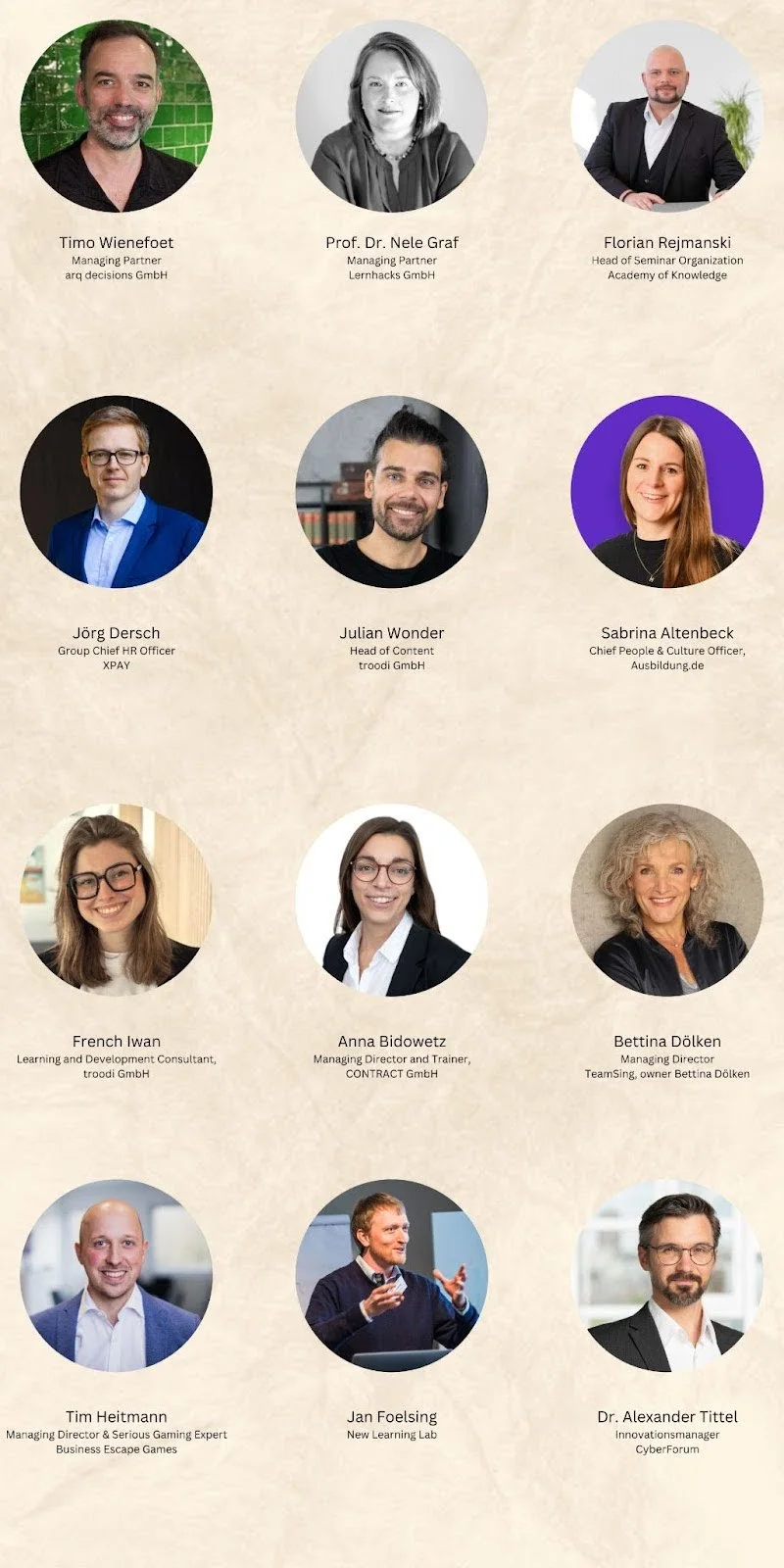 The Speakers at L&Dpro Expo