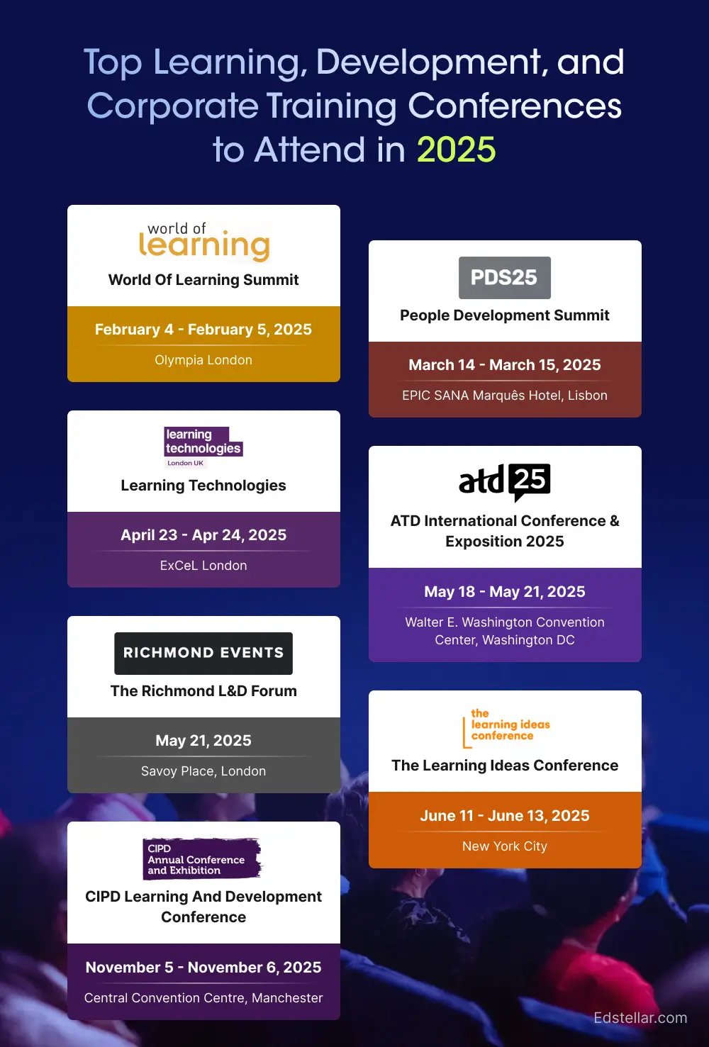 Top Corporate Learning and Development Conferences 2025