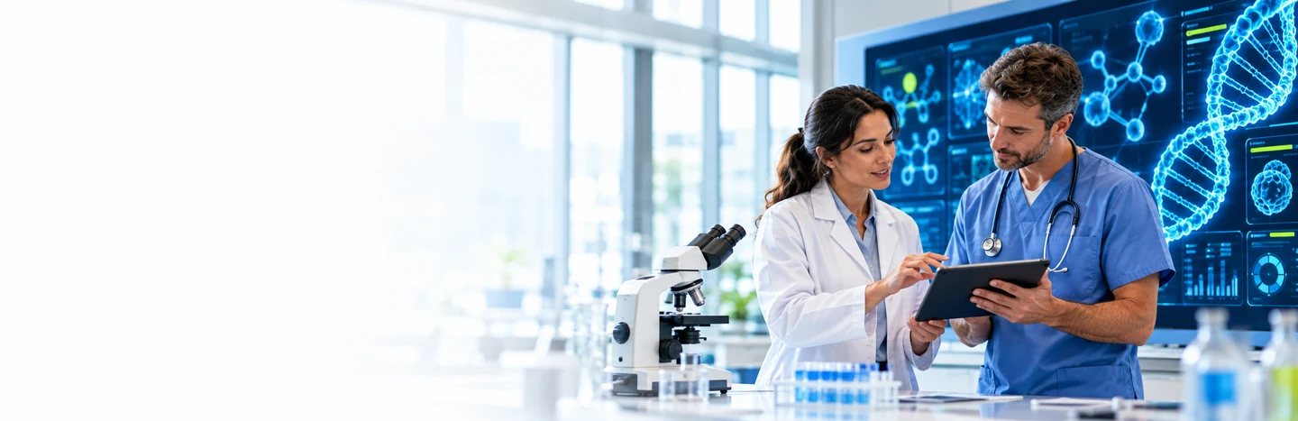 Regulatory and quality professionals reviewing documentation in a life sciences facility