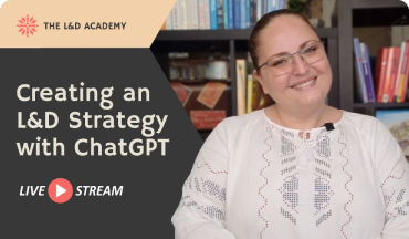 Creating an L&D Strategy with ChatGPT