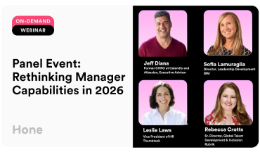 Hone Panel Webinar: Rethinking Manager Capabilities in 2026