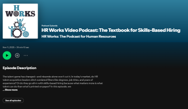 HR Works Video Podcast: The Textbook for Skills-Based Hiring