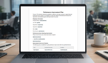 Performance Improvement Plan