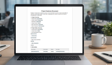 Project Handover Document