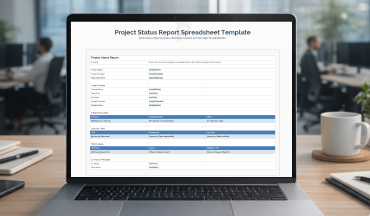 Project Status Report (Spreadsheet)